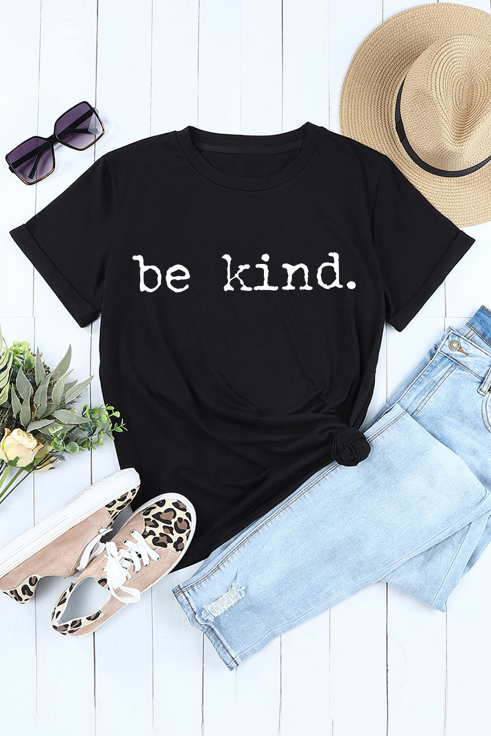 be kind Letter T Shirt