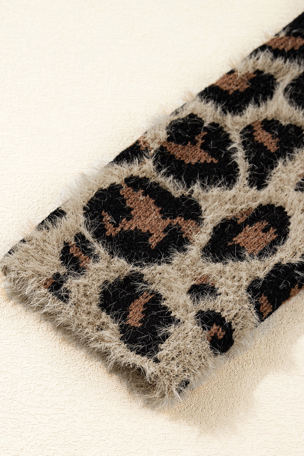Open Front Fuzzy Cardigan