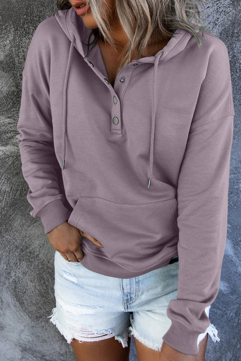 Kangaroo Pocket Pullover Hoodie