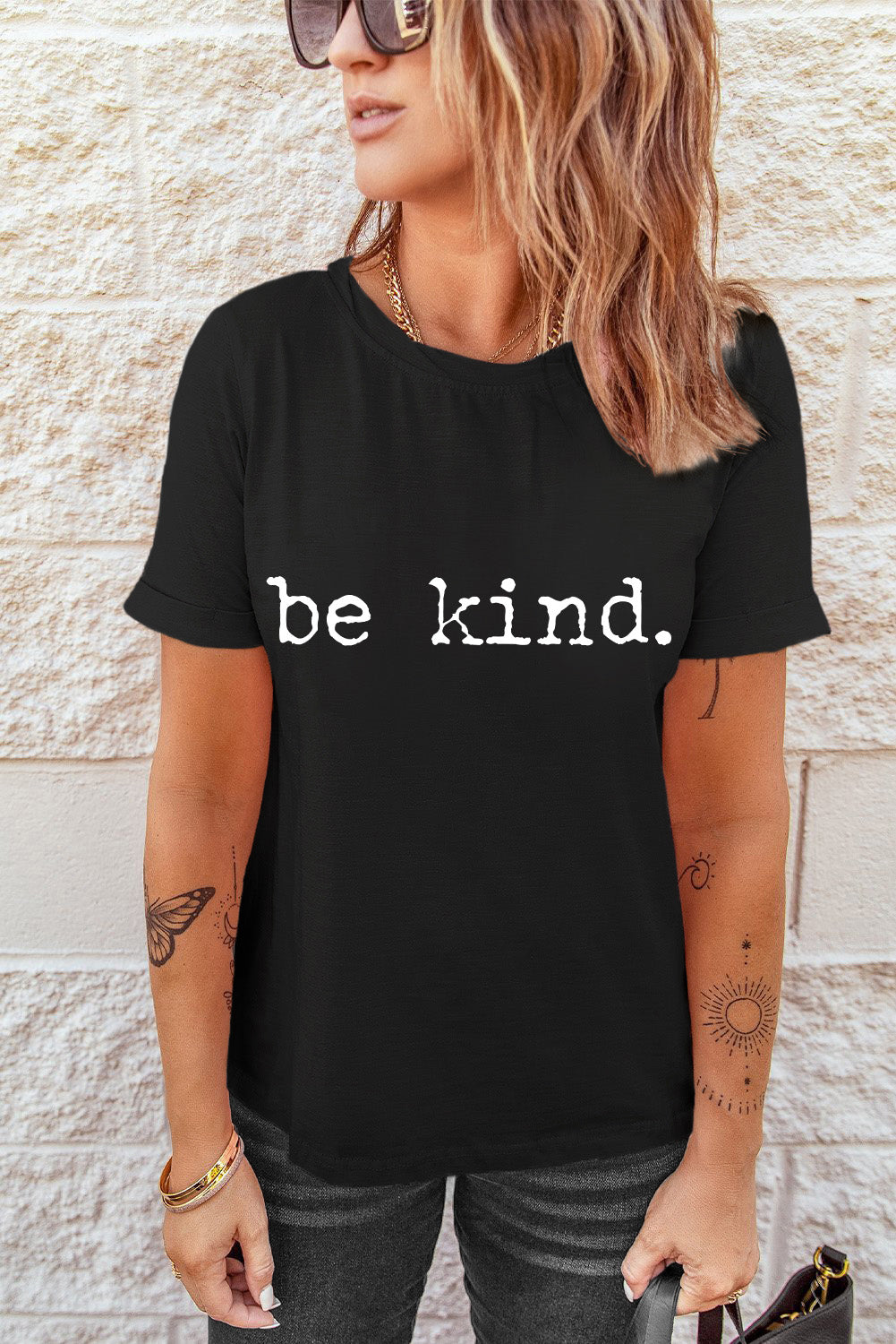 be kind Letter T Shirt