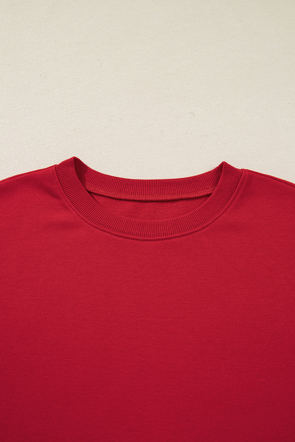 Varsity Round Neck Sweatshirt