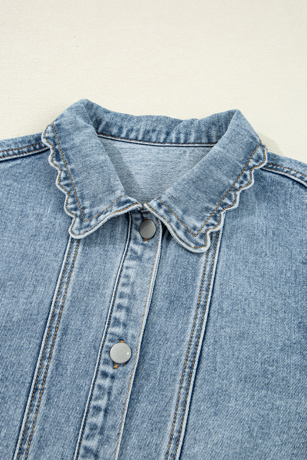 Button Up Denim Jacket