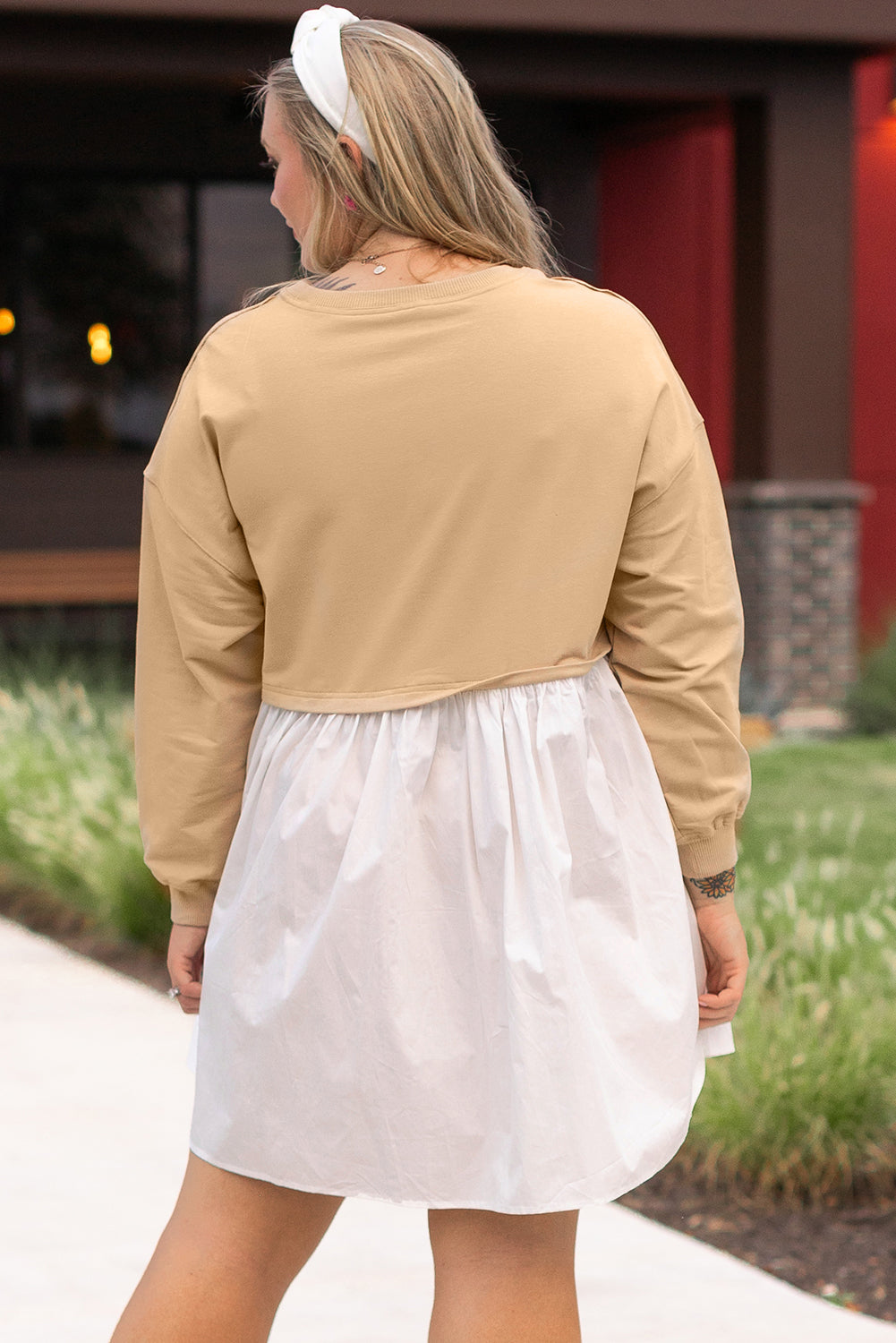 Plus Size Mini Dress