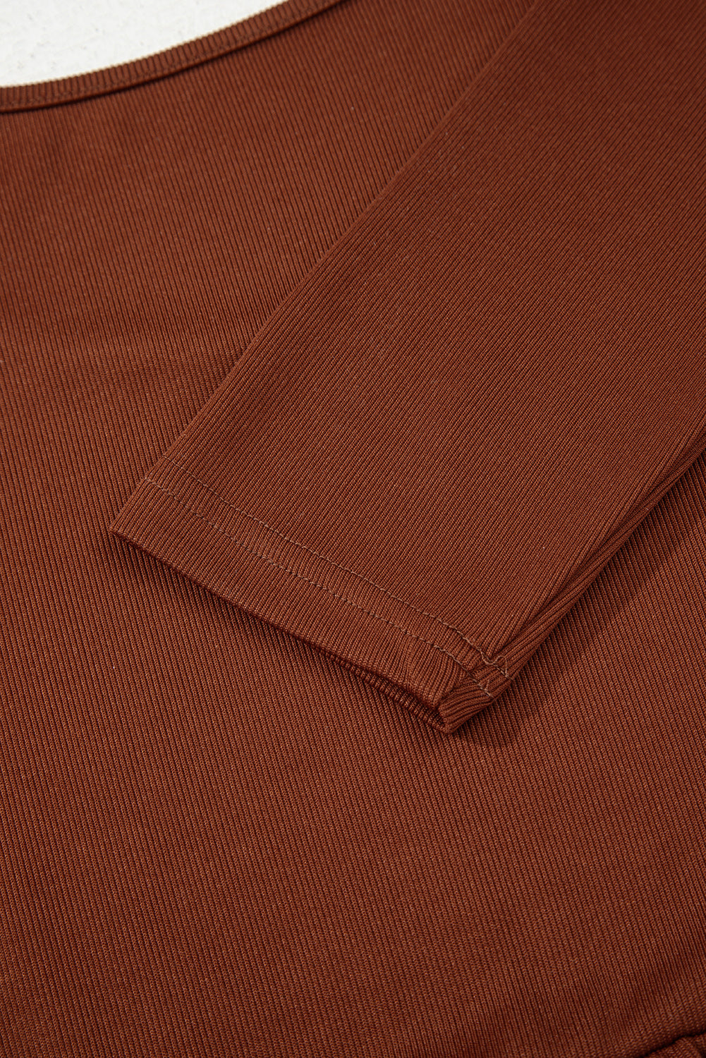 High Waist Long Sleeve Mini Dress