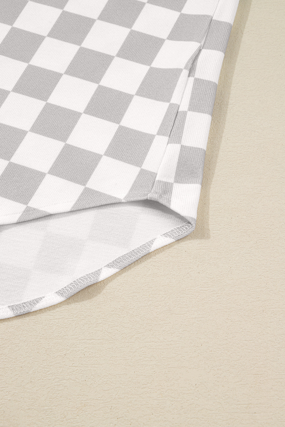 Checkered Plus Size Jacket