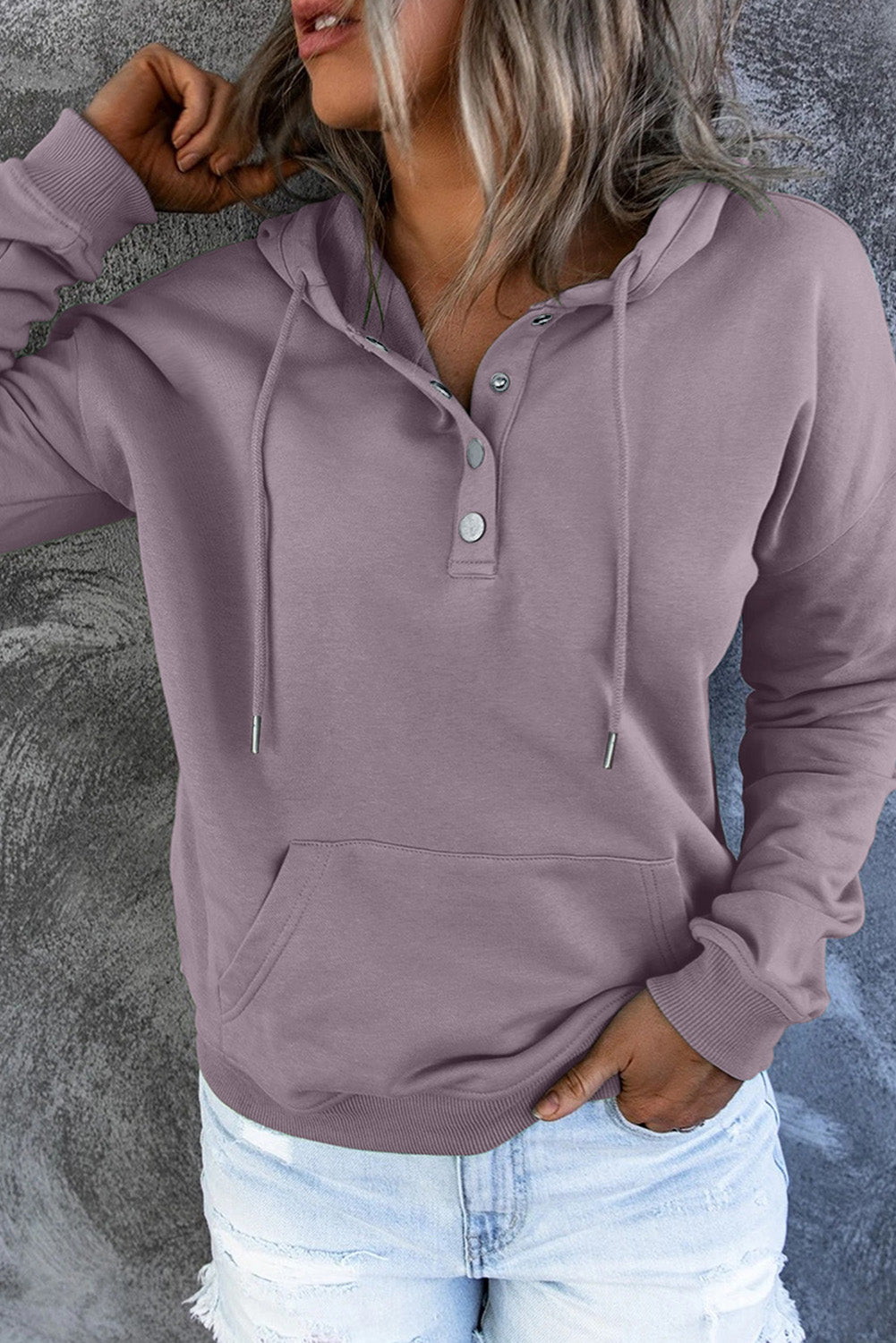 Kangaroo Pocket Pullover Hoodie